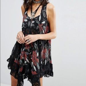 Free People She Swings Slip Dress